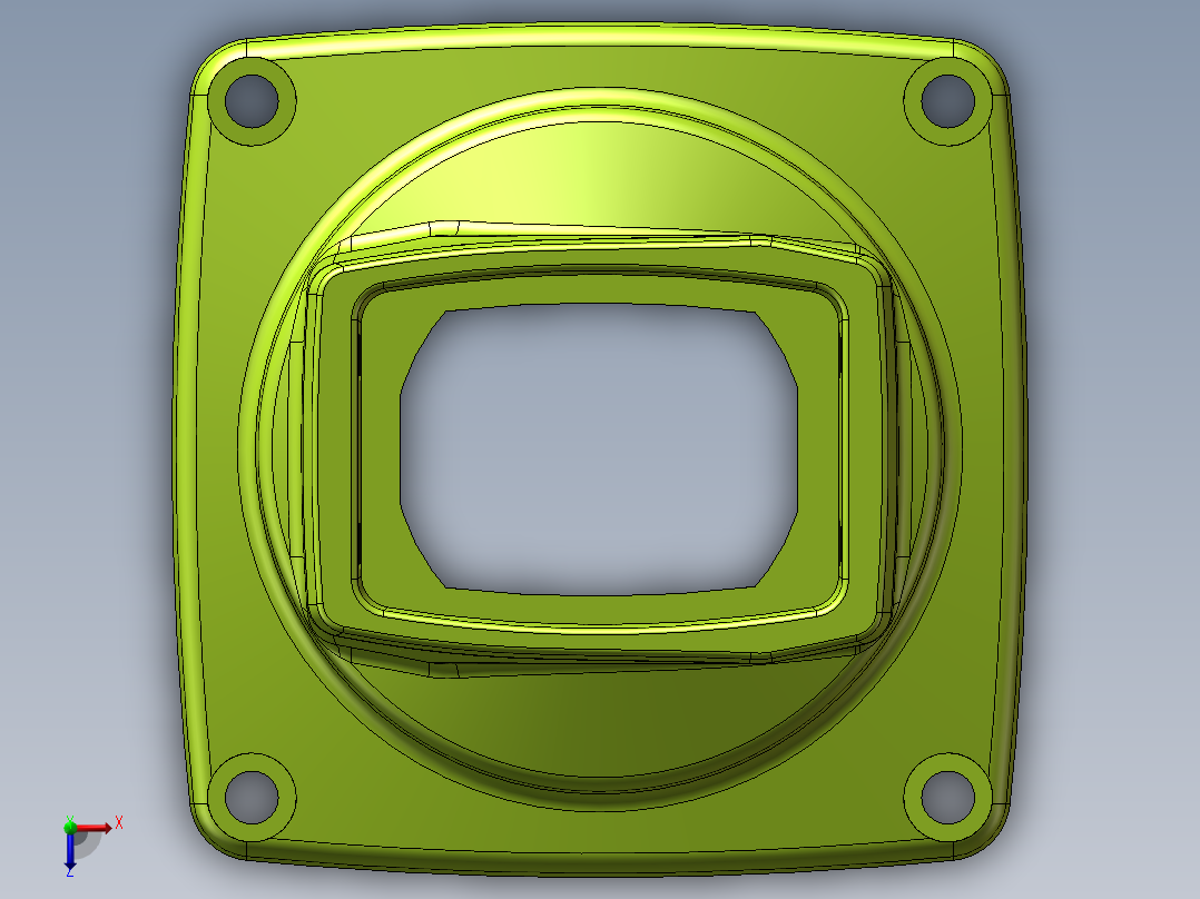 55-75-180旋转底座.SLDASM俯视图