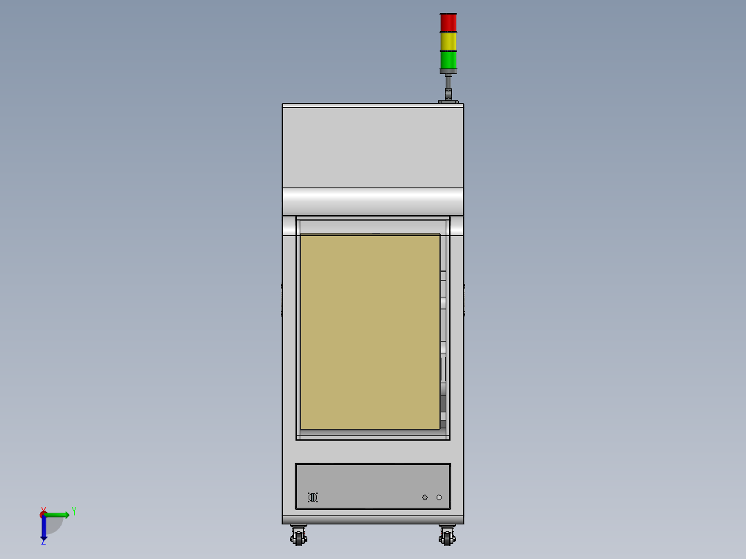 操作控制台A4后视图