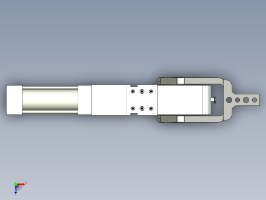 德克斯TUNKERS气缸数模V2_63_1_A90_T12俯视缩略图