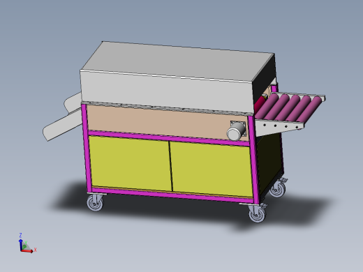 Q426-糕点切片机的机芯结构设计【含三维】