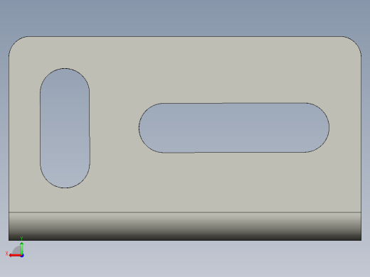 基恩士LV-H64bracket-2_kc图纸模型后视缩略图