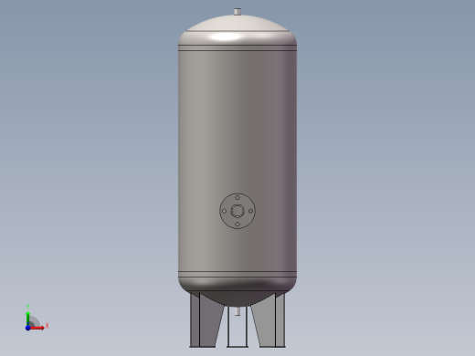 0.3立方储气罐前视缩略图