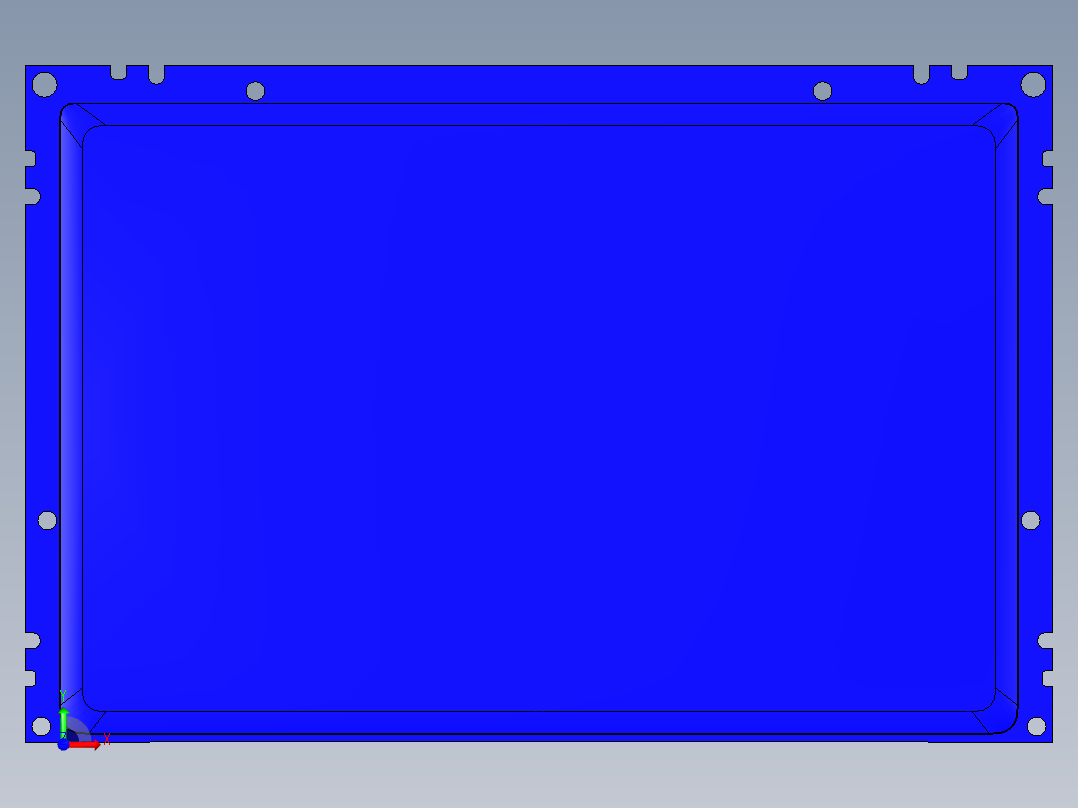 ZAZ00-A-笔记本CNC工装夹具三维模型CNC4-2014-7-29前视图