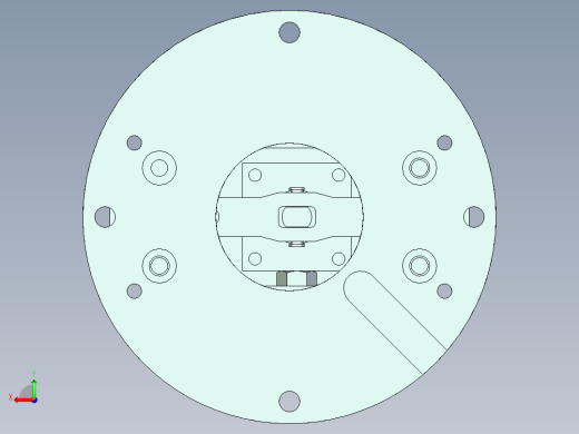 VT306-CNC3笔记本CNC工装夹具三维模型后视缩略图