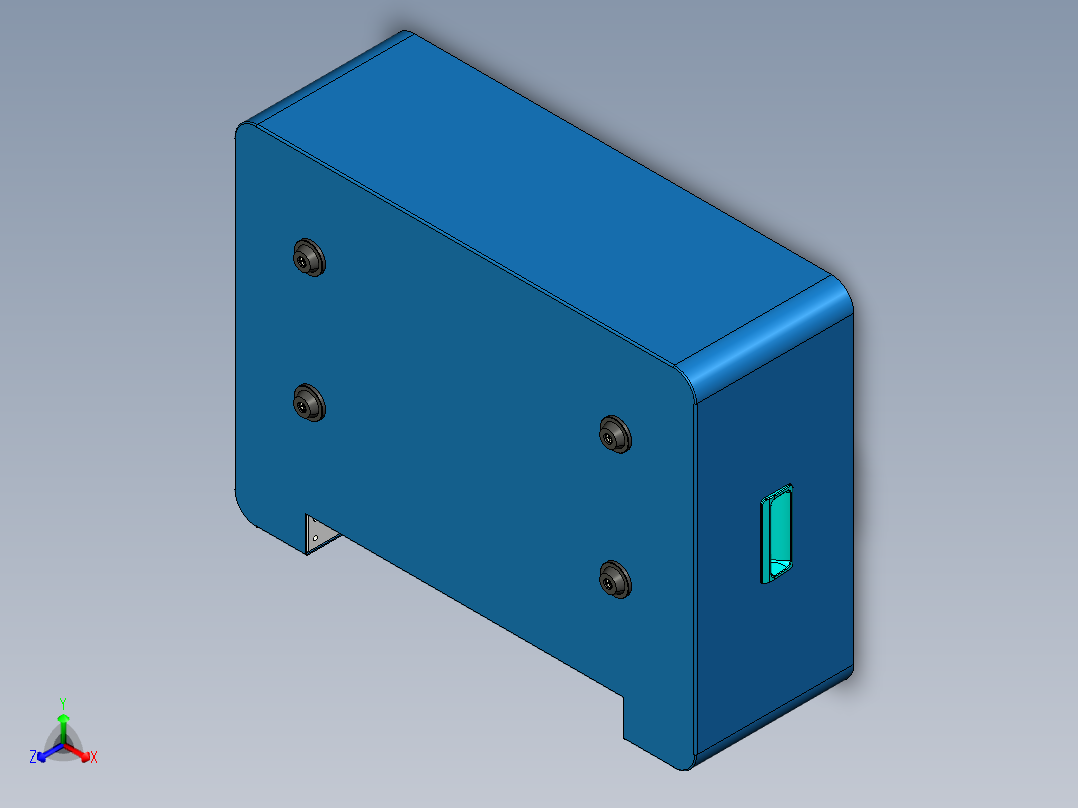 堆叠式光伏储能电源一体机结构creo8