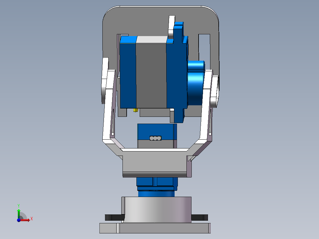 舵机云台前视图