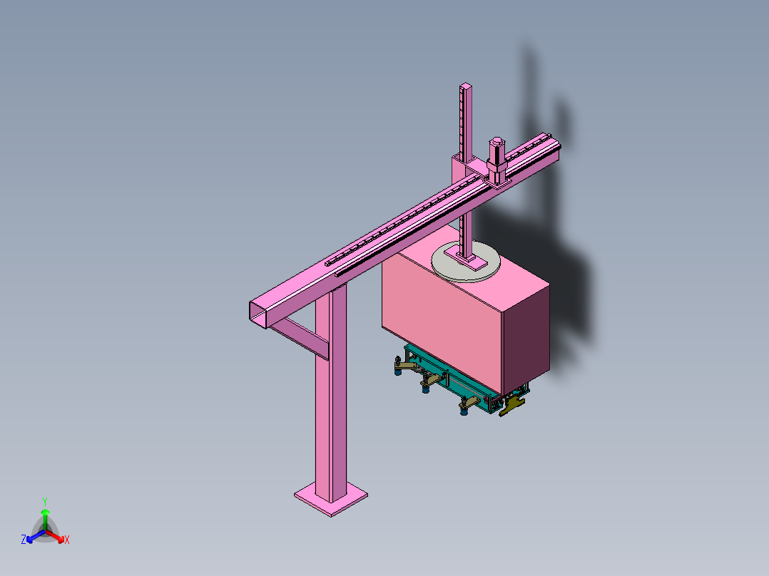 搬运托盘的助力机械手