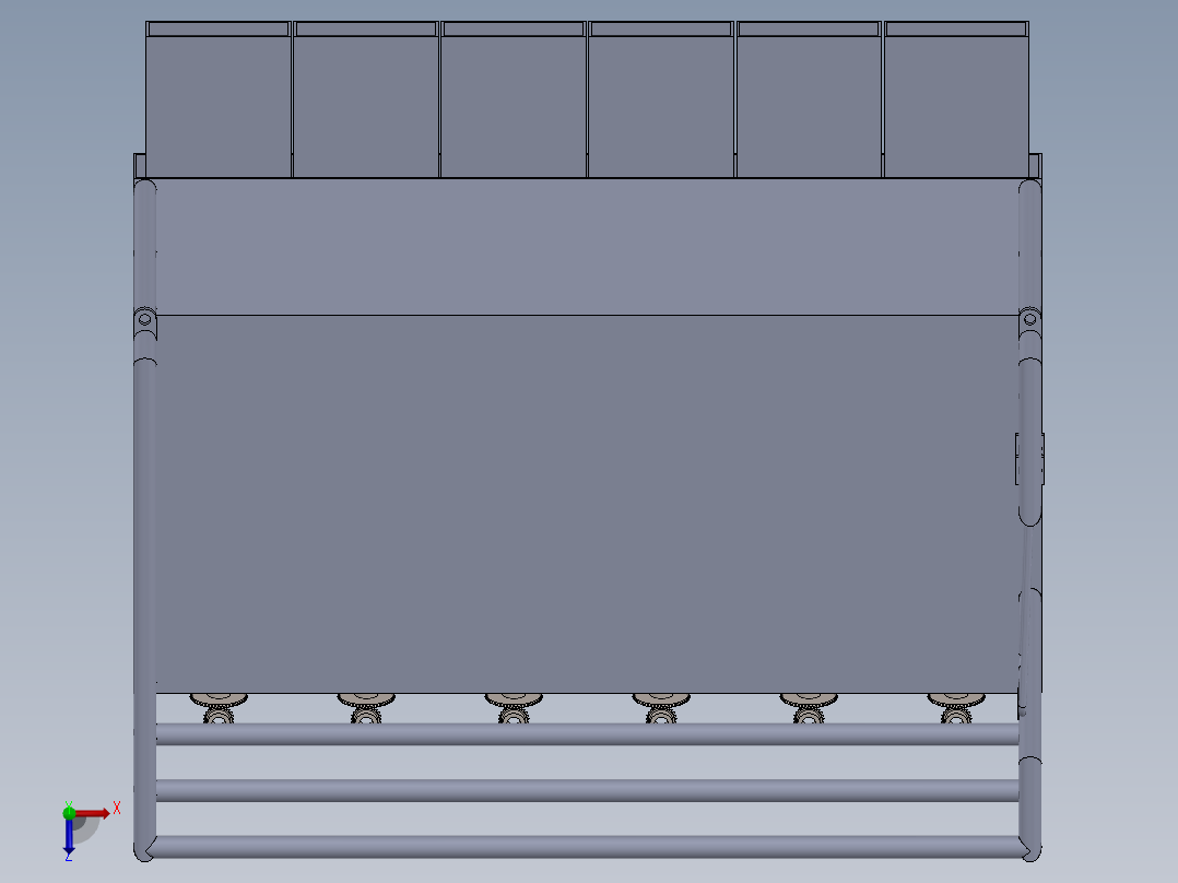 剪叉式升降机 、升降机(76)俯视图