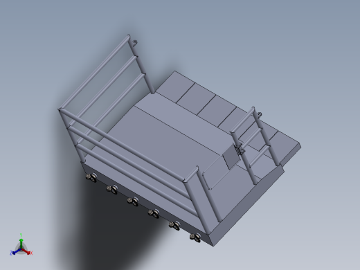 剪叉式升降机 、升降机(76)正等轴测缩略图