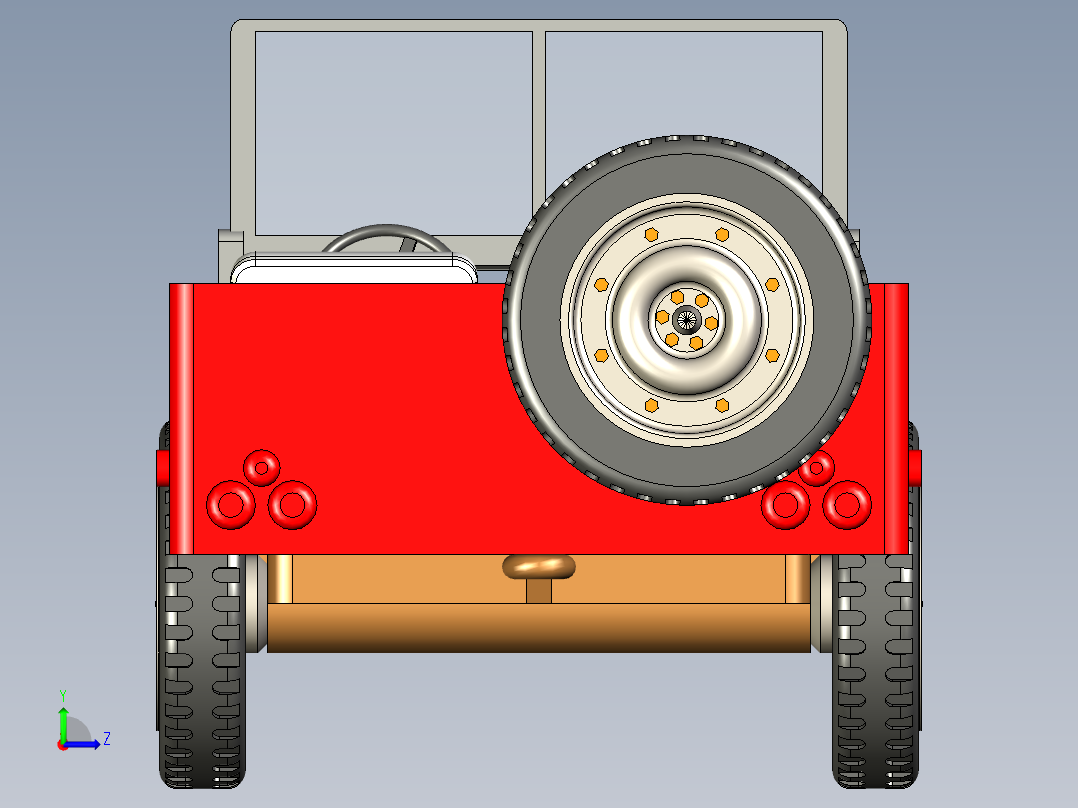 B2004464-吉普车左视图