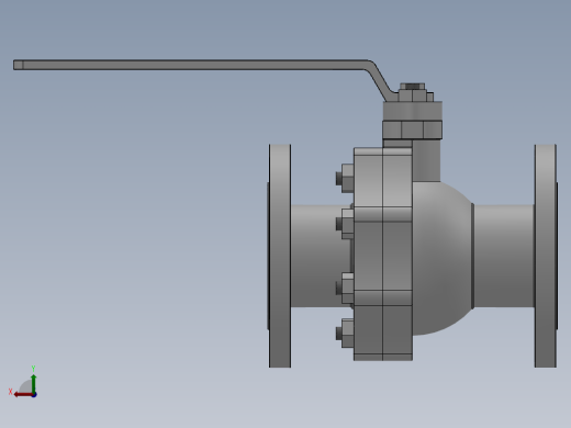 [DN100]球阀后视缩略图
