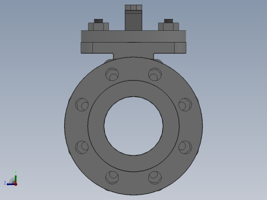 [DN100]球阀右视缩略图