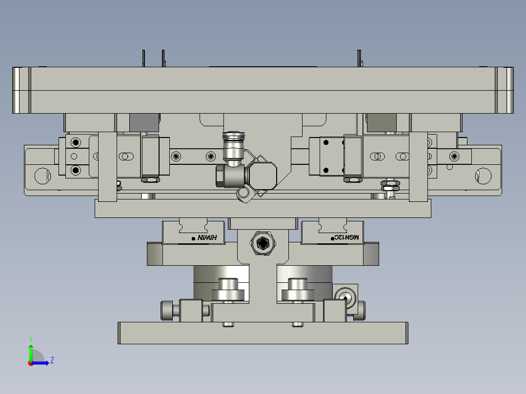 F01AE00021-D40000B吸板组件左视图