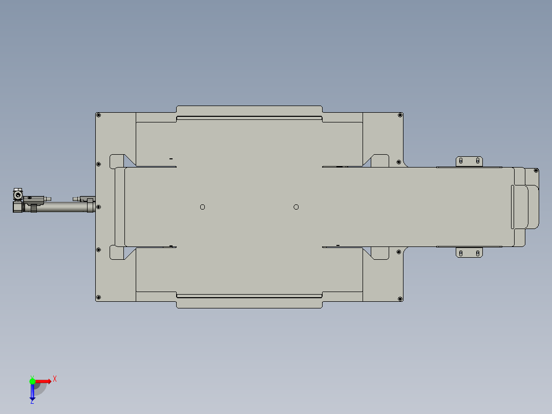 F01AE00021-D40000B吸板组件俯视图