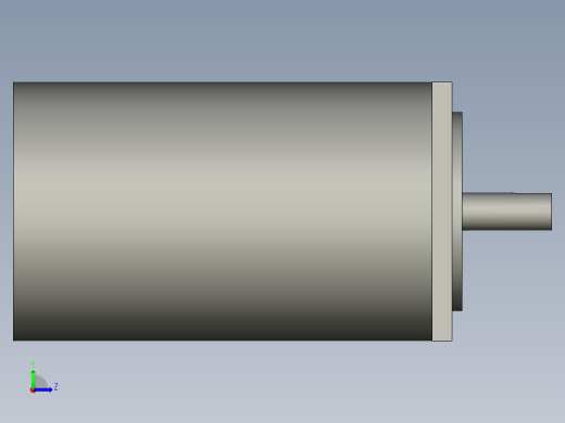 机械臂第一节步进电机FL130BYG220左视缩略图