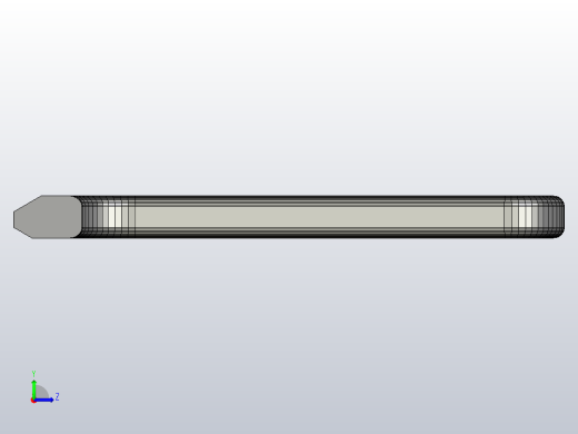 刮胡刀刮刀左视缩略图