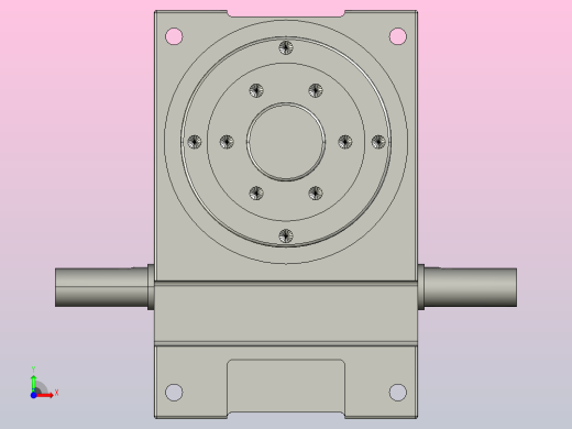 110DF法兰系列凸轮分割器[110DF]前视缩略图