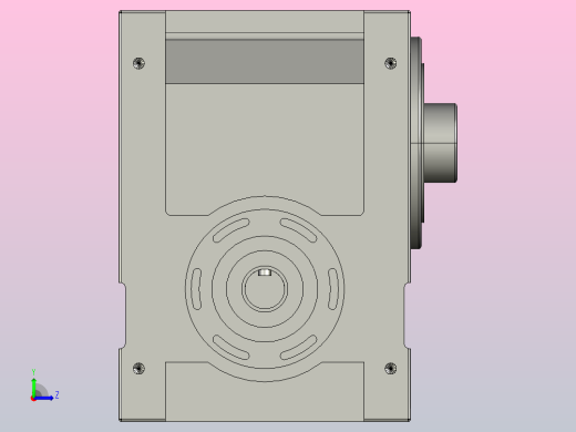 110DF法兰系列凸轮分割器[110DF]左视缩略图