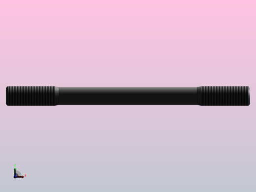 双头螺柱M12X150右视缩略图