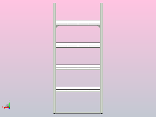 1号货架。商店的家具后视缩略图