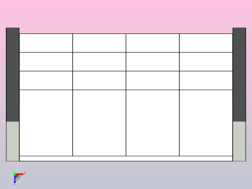 1号货架。商店的家具俯视缩略图