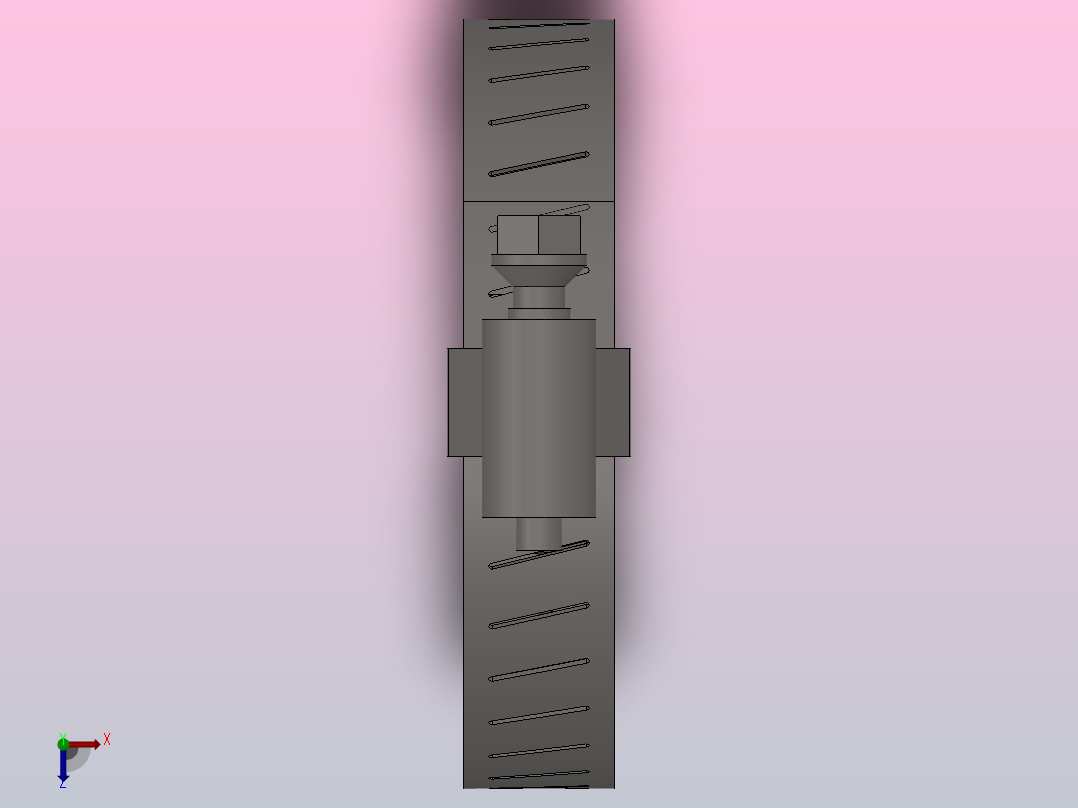 Q676 B型和C型蜗杆传动式软管环箍_Q67670俯视图