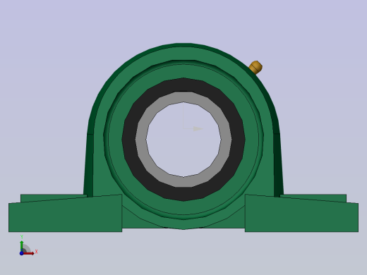 GB／T7810-1995带立式座轴承UCP前视缩略图