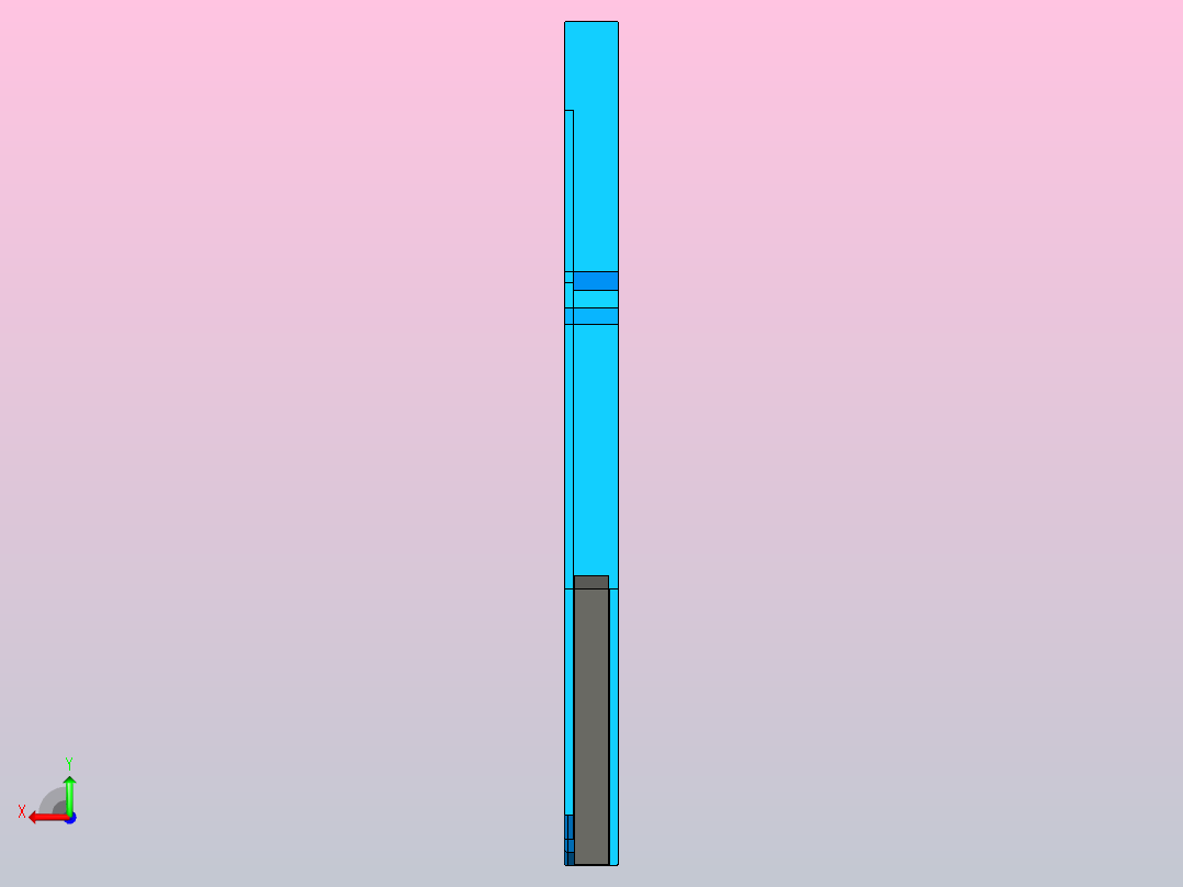 接口继电器后视图