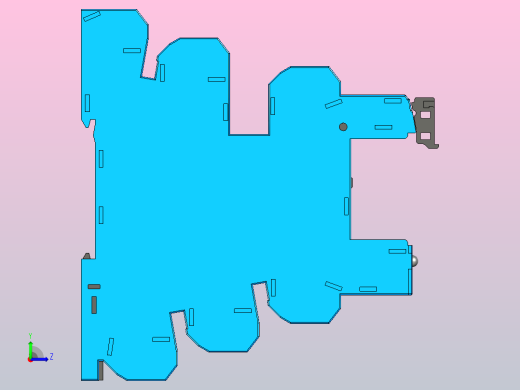 接口继电器左视缩略图