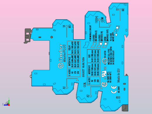 接口继电器右视缩略图