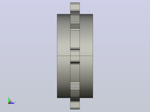 JS YS500-8T-S30-C1 机加工主动轮左视缩略图