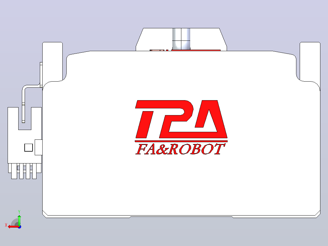 日规模组半封闭丝杆TPA-HNR-110D-1610C-L800-M-Y-P40-N3后视图