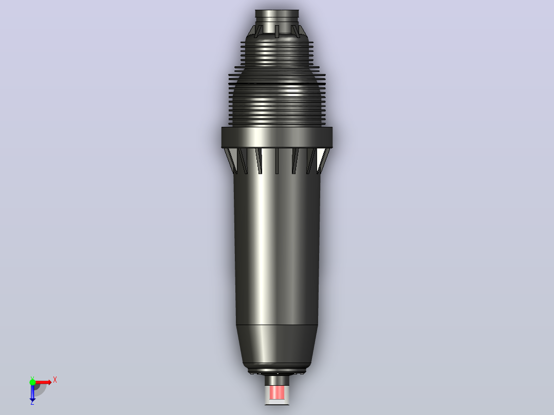 盘滤过滤器-3”过滤头（JY3-4-6)俯视图
