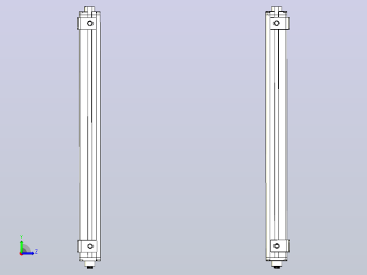 XTN5610（总高：590mm）安全光栅左视缩略图