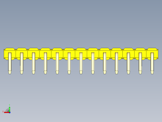 DS1022彩色排针 黄色 1x13p 100mil 类型D 版本1.0.zip.zip后视缩略图