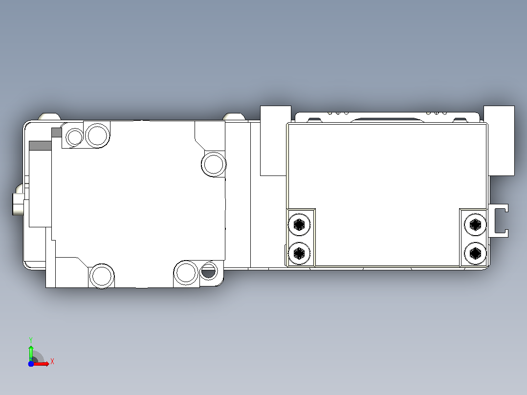 钢基模组TPA-KNR-5002C-200A1-ML-H1S0前视图