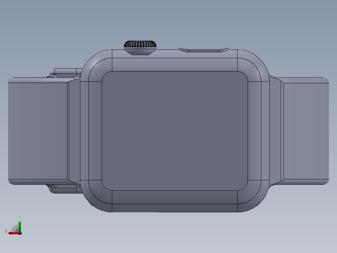 Apple iWatch 运动版后视图