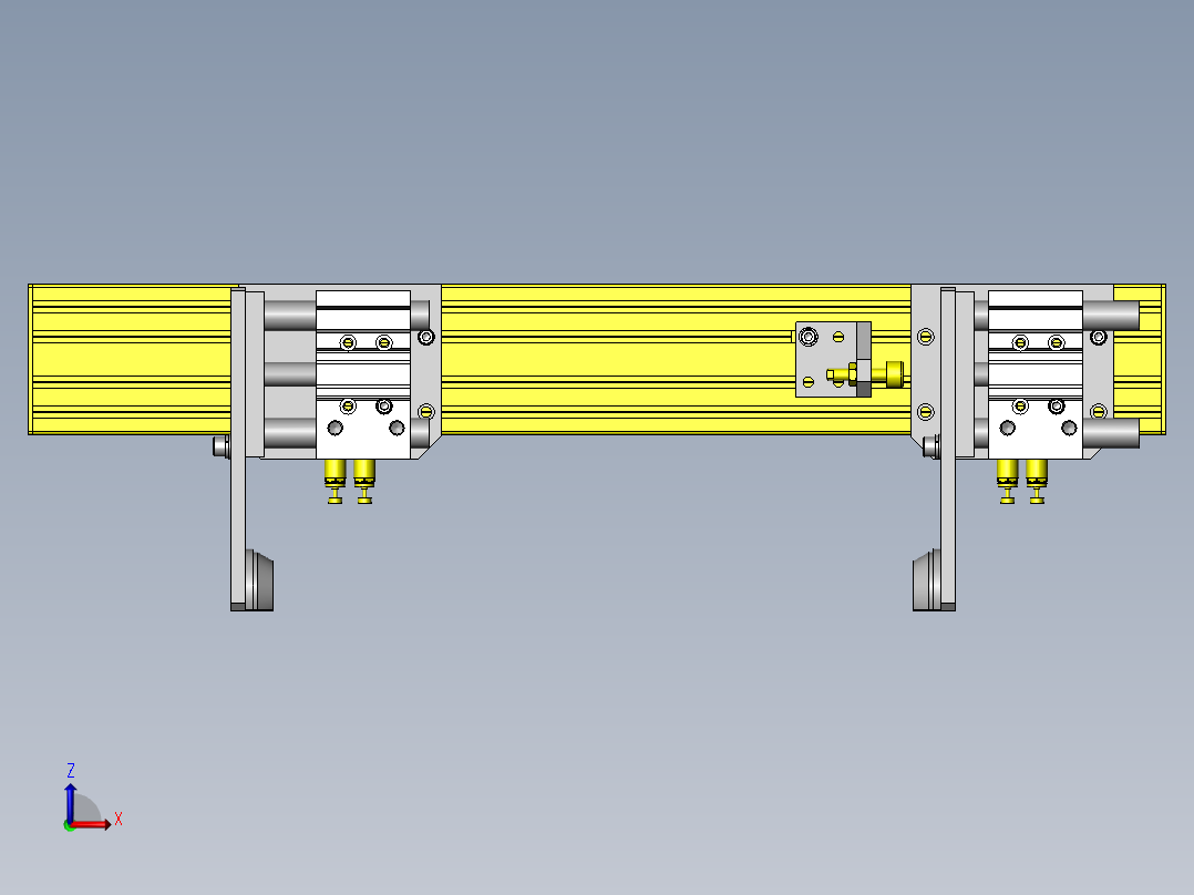 搬运管子组件前视图