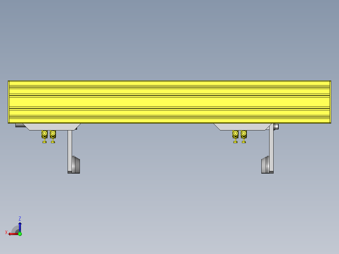 搬运管子组件后视图