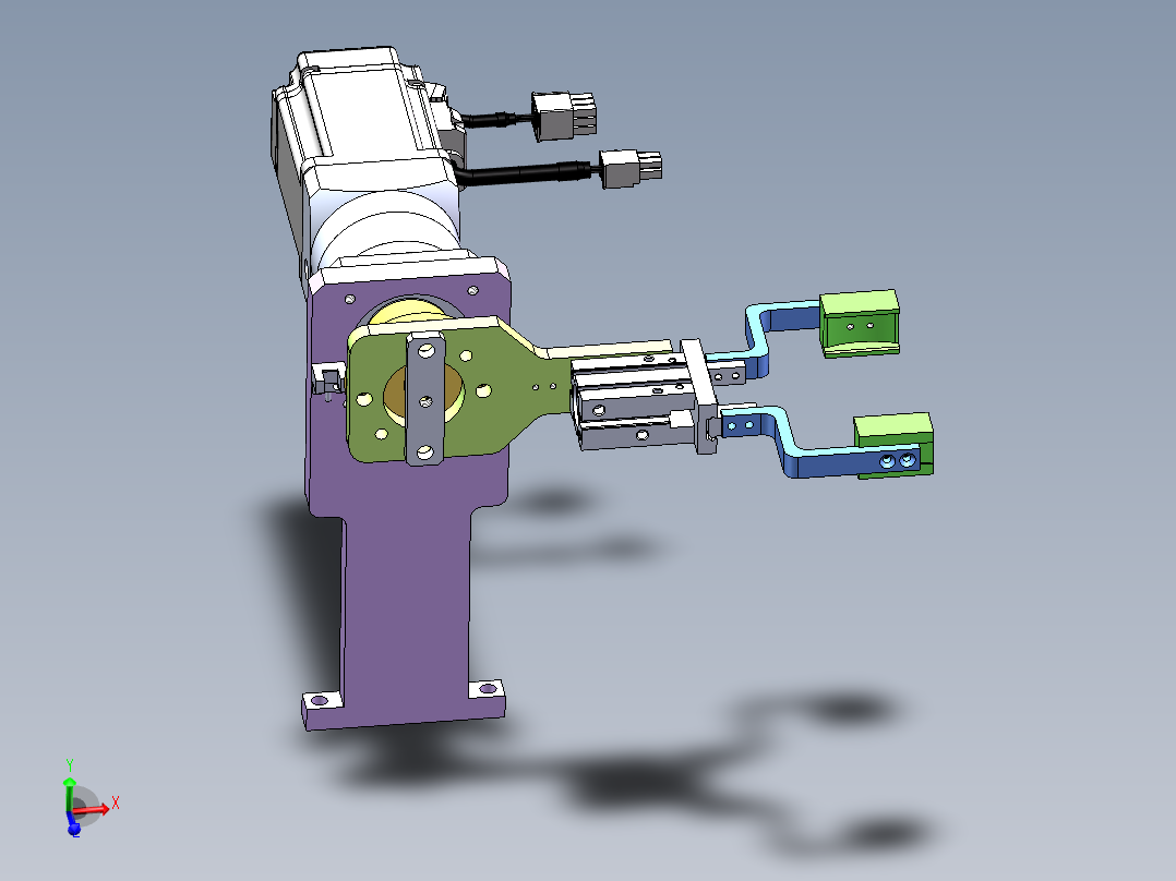 夹取翻转机构sw20可编辑
