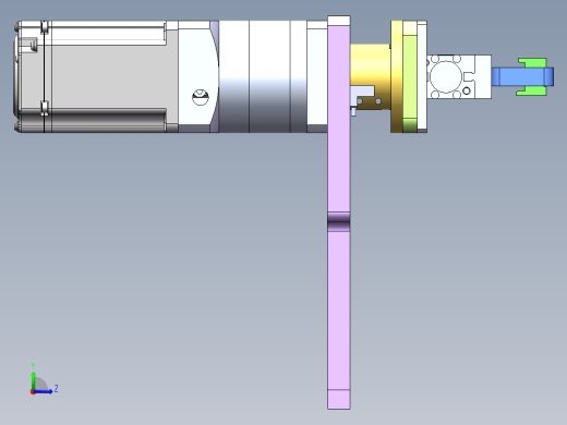 夹取翻转机构sw20可编辑左视缩略图