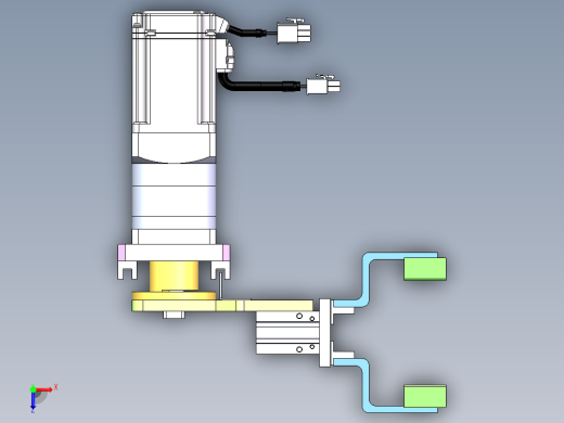 夹取翻转机构sw20可编辑俯视缩略图