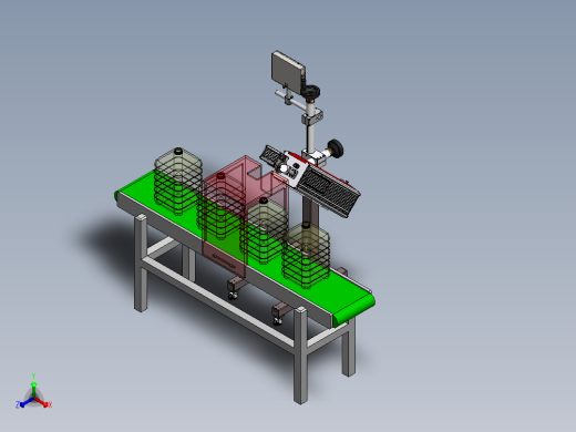 倾斜打标平台sw18可编辑正等轴测缩略图