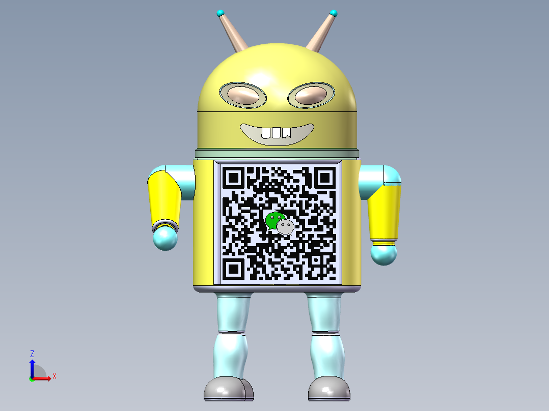 二维码小人