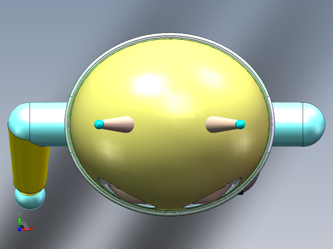 二维码小人前视图