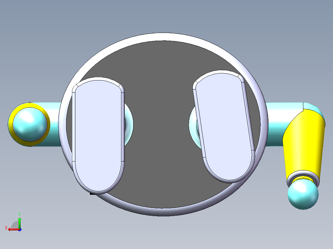 二维码小人后视图