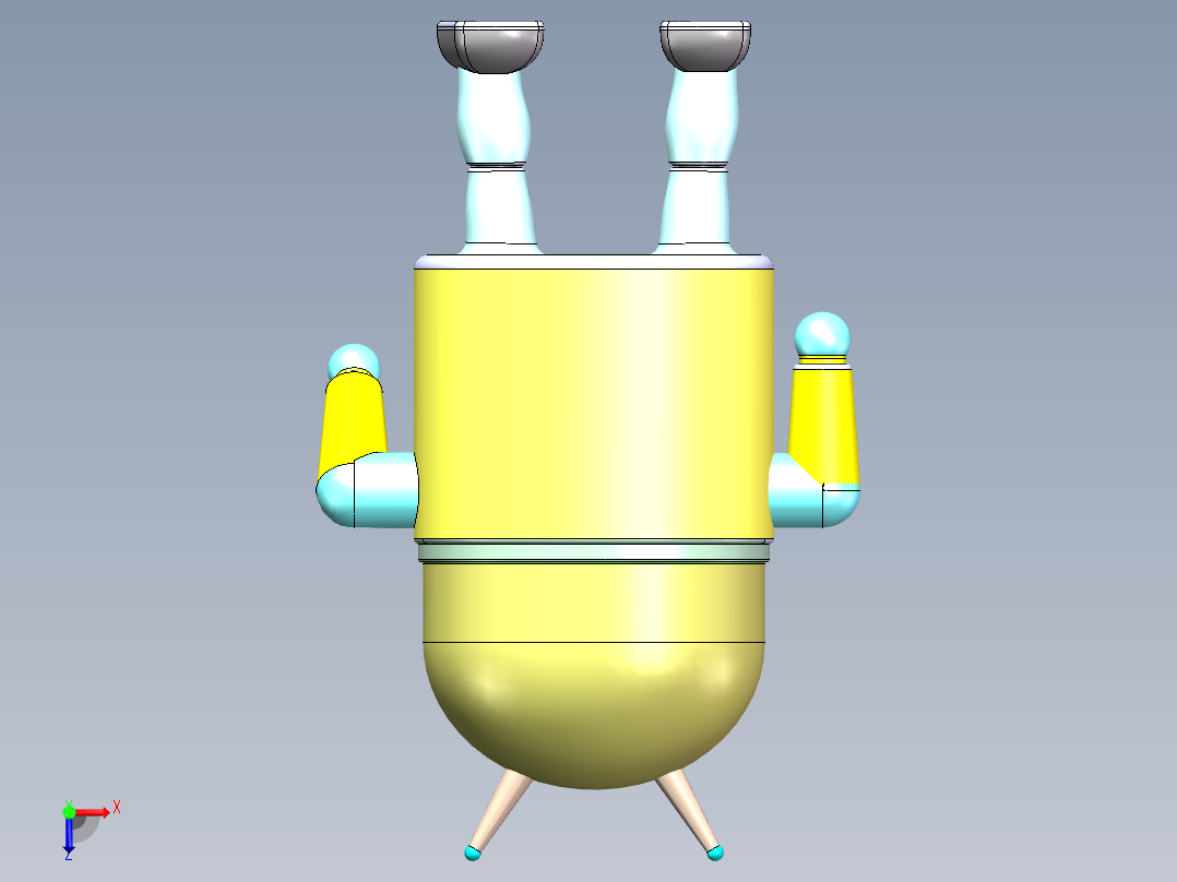 二维码小人俯视图