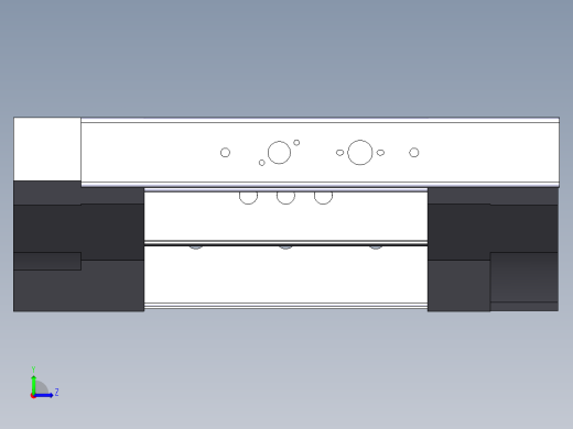 平板挂车毕业设计左视缩略图