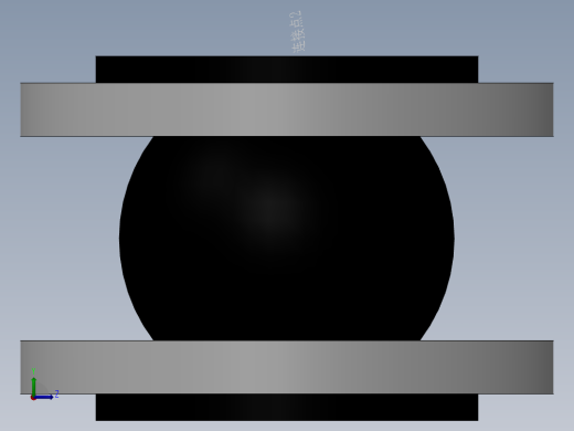 橡胶接头 法兰304 DN32-DN600左视缩略图