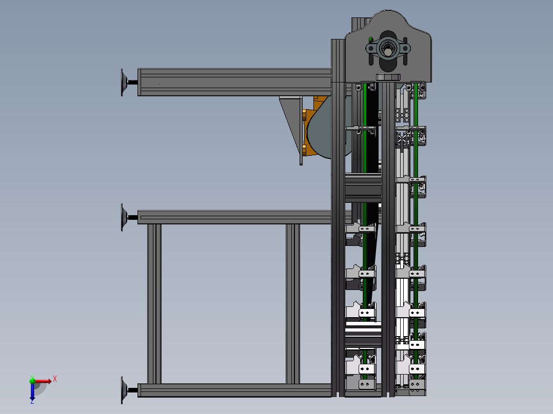 10套转弯皮带输送线3d图纸90度180度弧形输送机 拐弯输送线3d模型俯视图